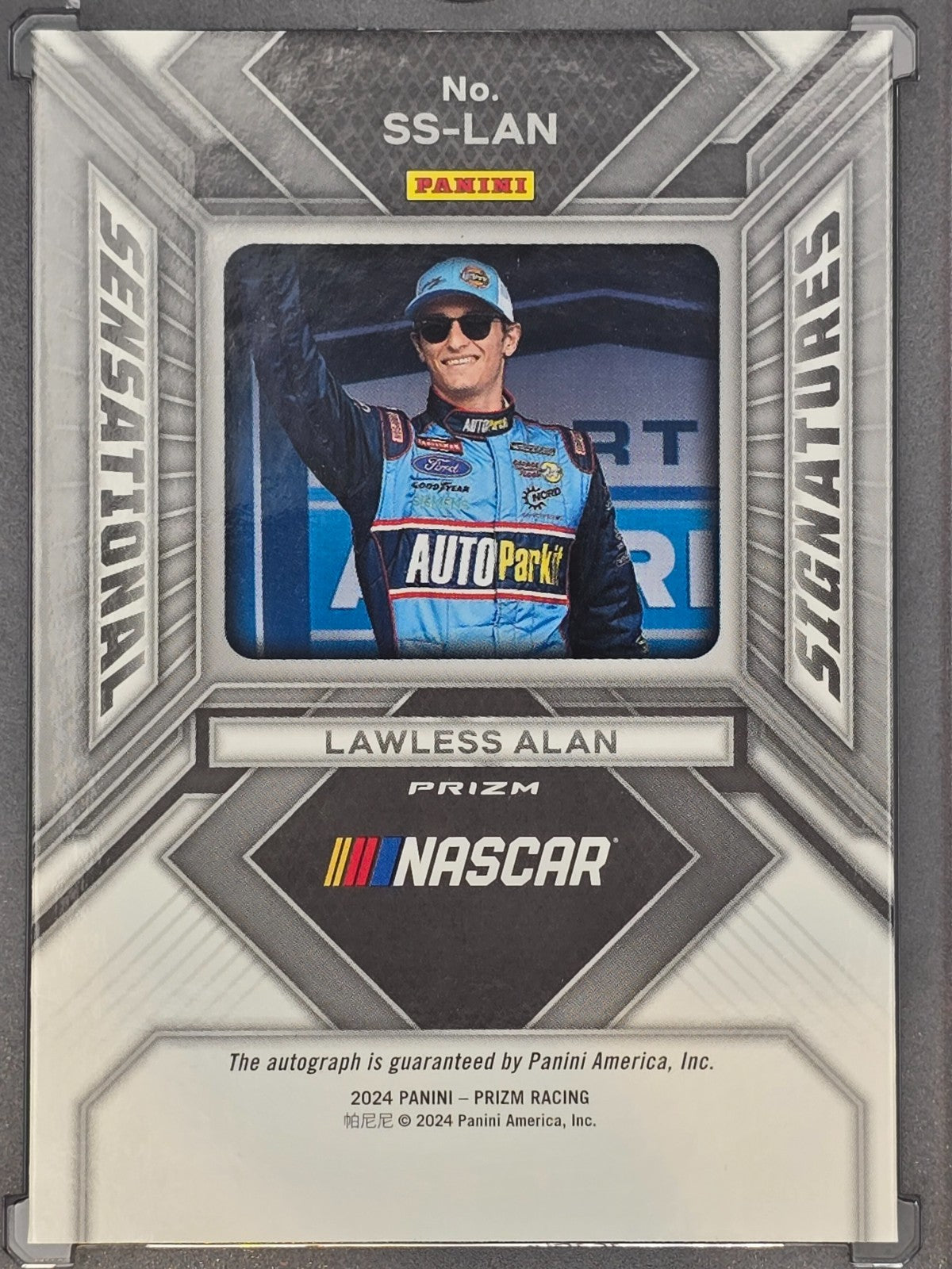 2024 Panini Prizm -Lawless Alan - Sensational Autograph - #SS-LAN