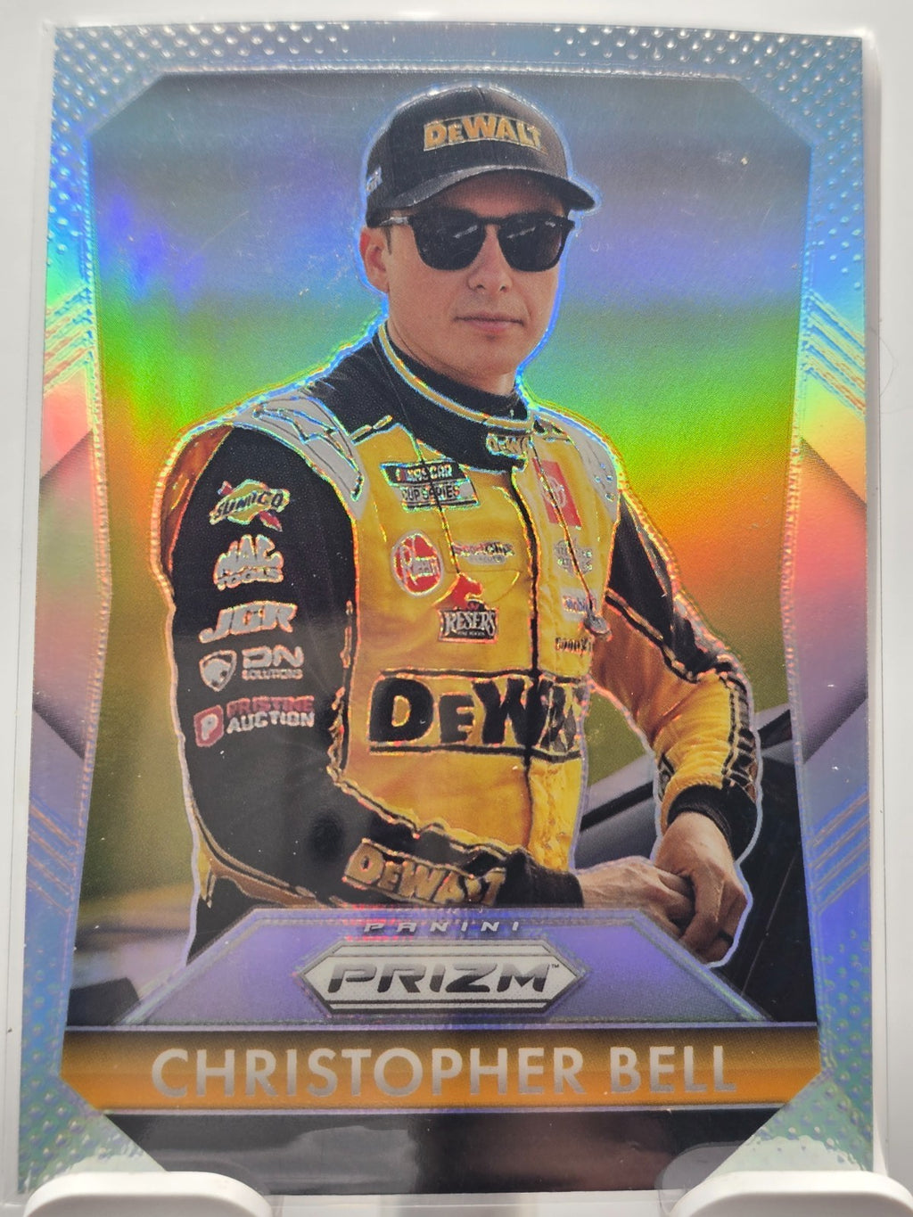 2025 Prizm Racing - #170 Christopher Bell - Throwback - Silver Holo Prizm