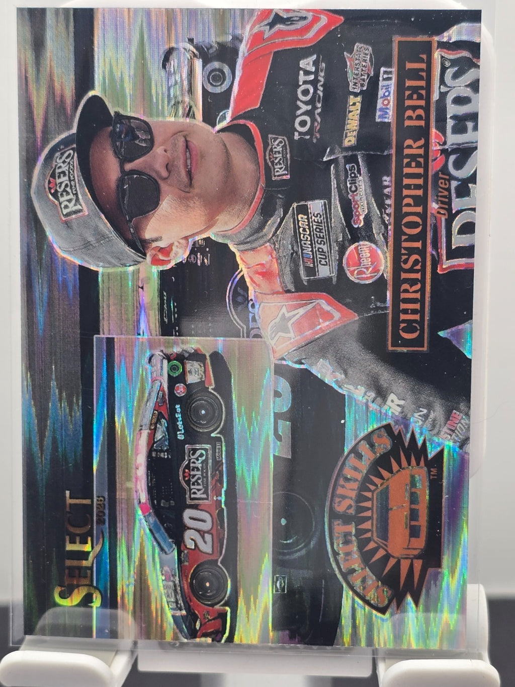 2026 Select NASCAR Racing - Christopher Bell - #6 - Select Skills - Flash Prizm