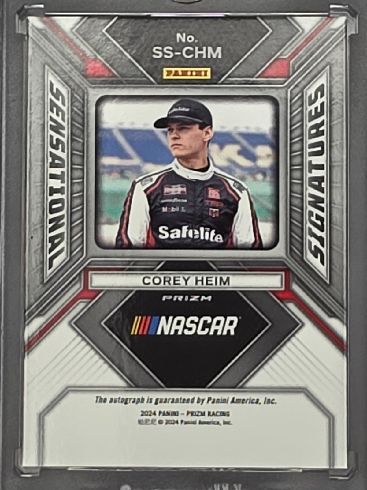 2024 Prizm Nascar Racing - Corey Heim - Sensational Signatures - #SS-CHM