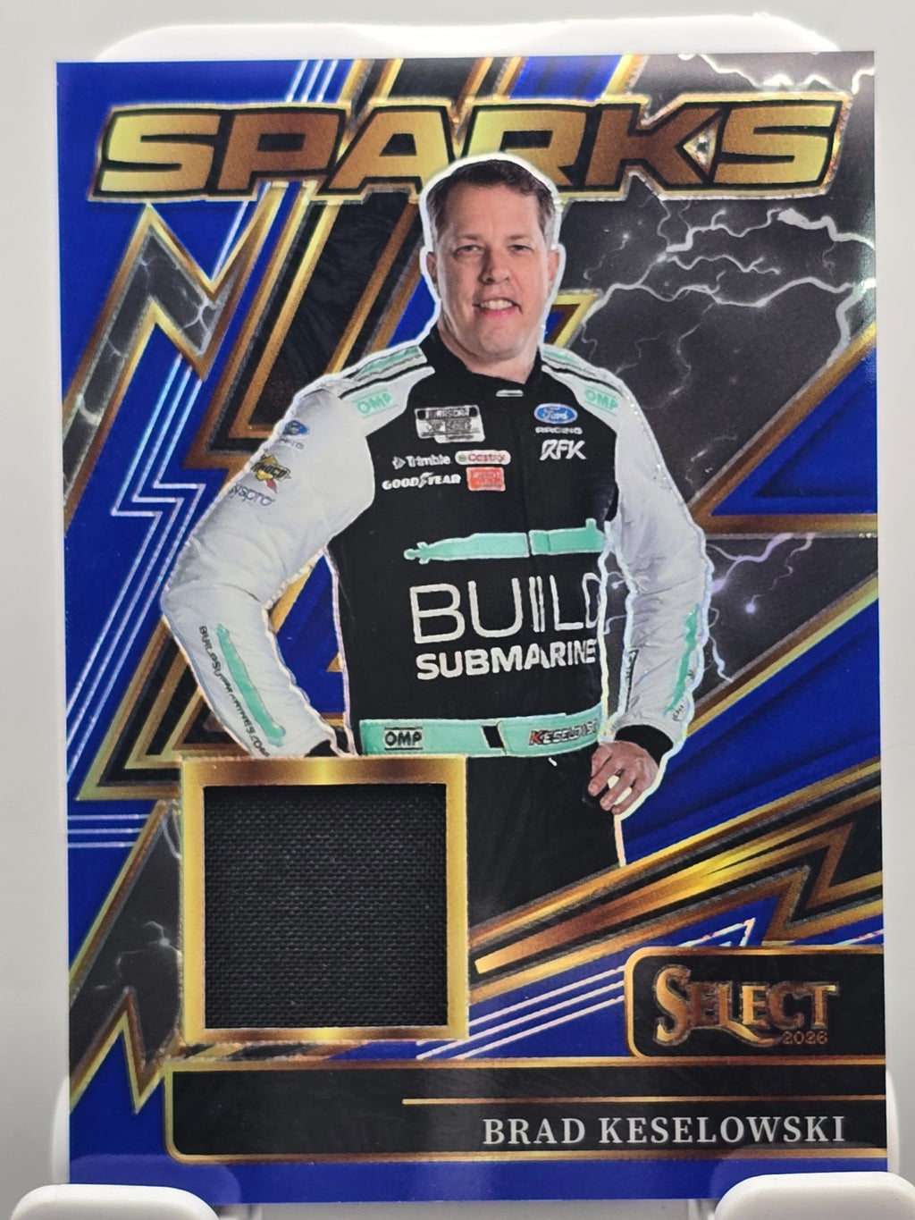 2026 Select Racing - Brad Keselowski - Sparks - Blue /49 - #SP-BKW