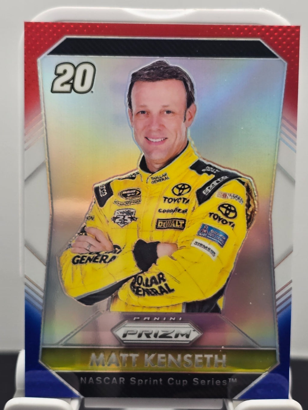 2016 Prizm Racing - #20 Matt Kenseth - Red, White & Blue Prizm