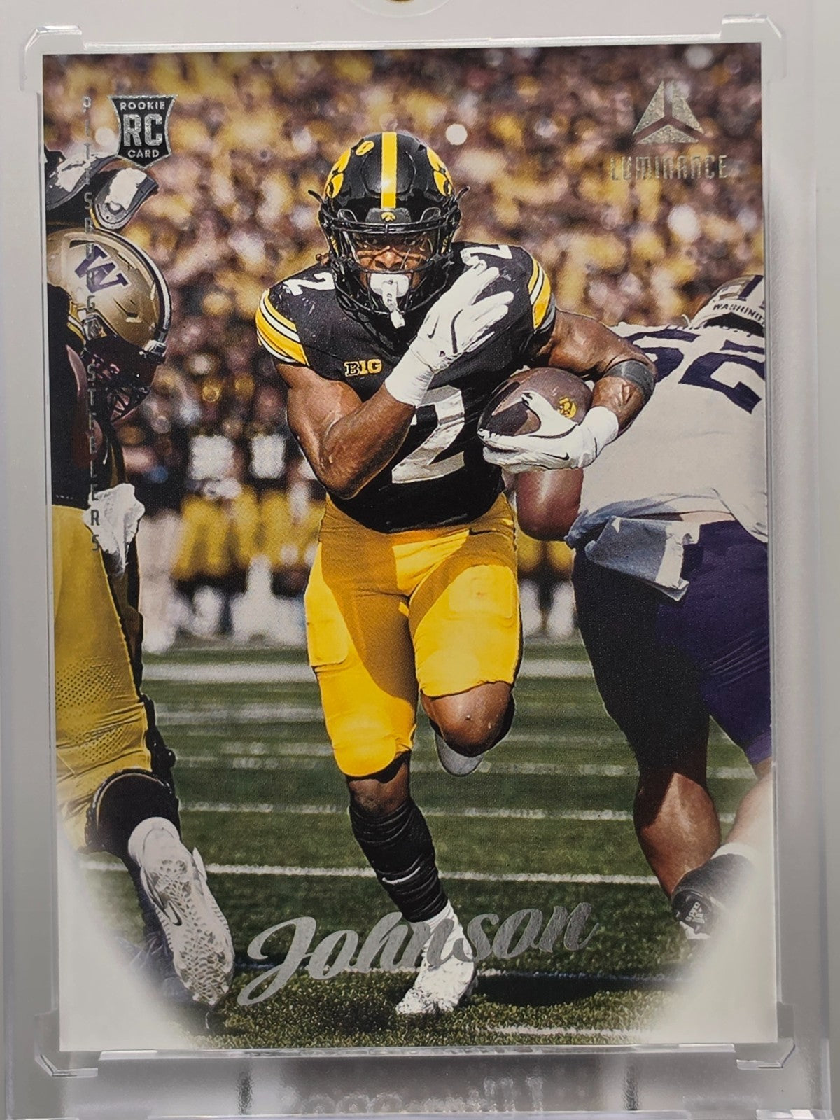 2022 Panini Luminace - Kaleb Johnson (RC) - Base - #109 ** Buy 3 Get 1 **