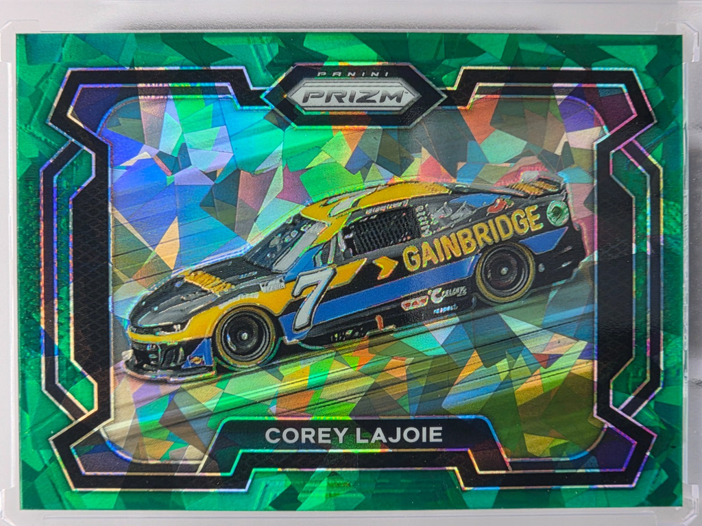 2024 Prizm Racing - Corey Lajoie - Green Ice Prizm - #37 - Buy 3 Get 1!