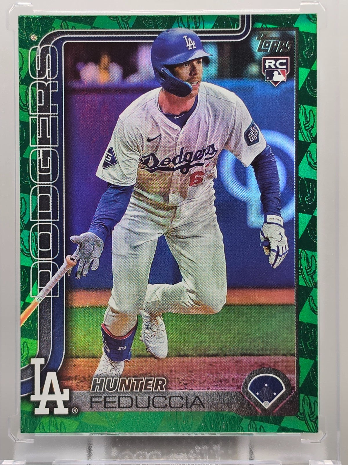 2025 Topps - Hunter Feduccia (RC) - Green Cactus /99 - #68
