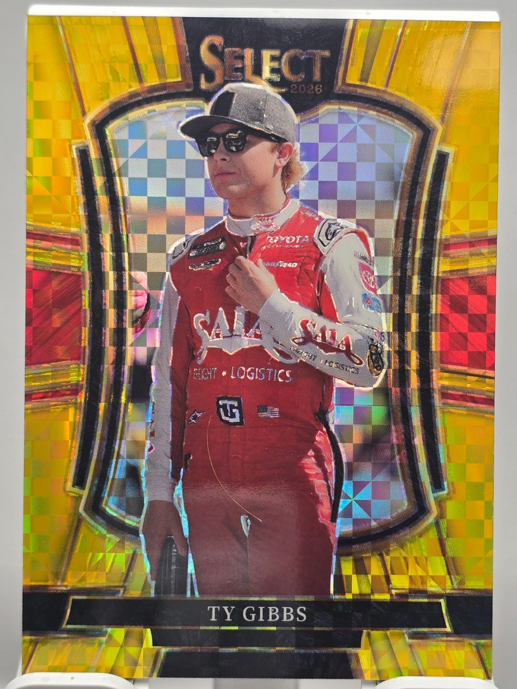 2026 Select Racing - #299 Ty Gibbs - Trackside- FOTL GOLD 9/13