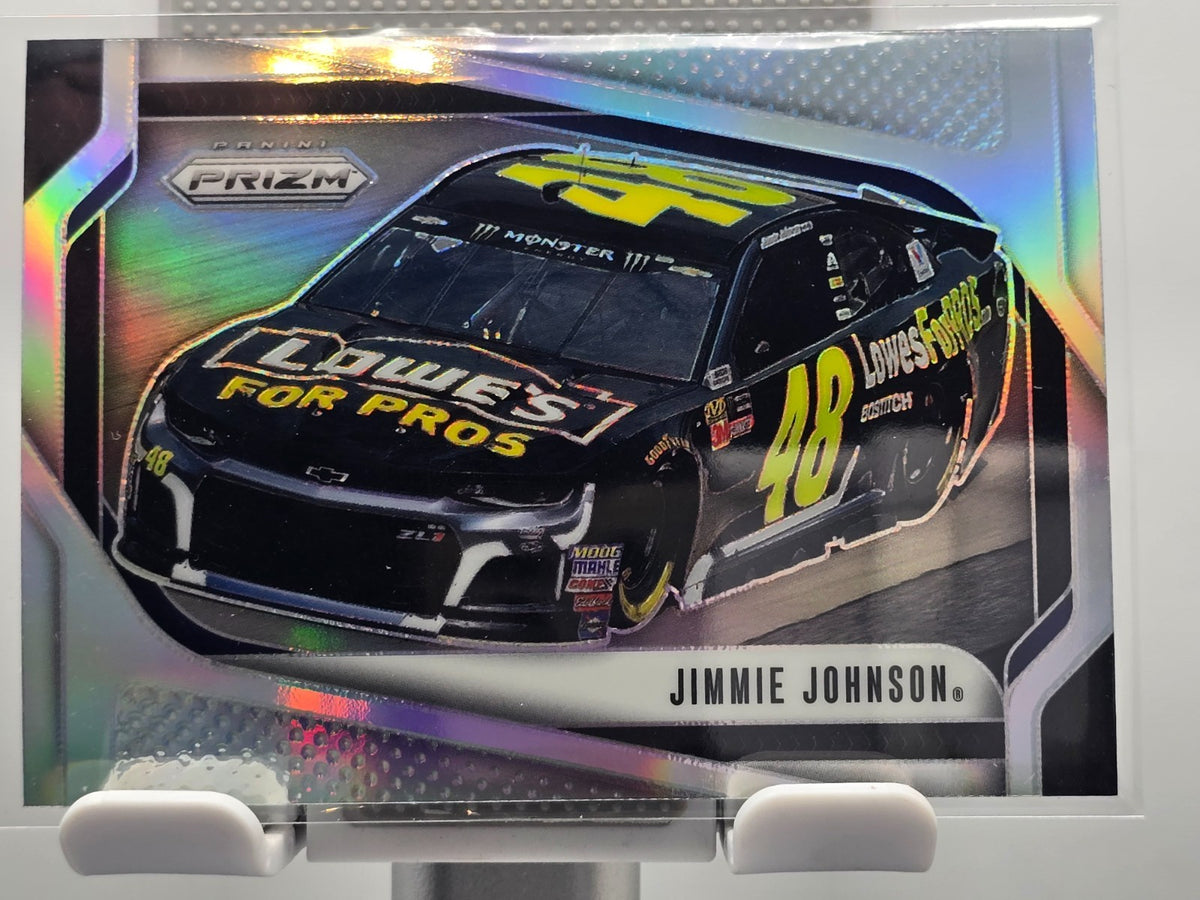 2025 Prizm Racing - #113 Jimmie Johnson (Rides) -  Silver Prizm