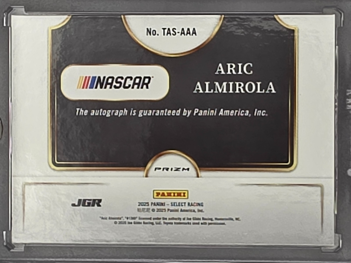 2025 Select Racing - Aric Almirola - Trackside Action - #TAS-AAA