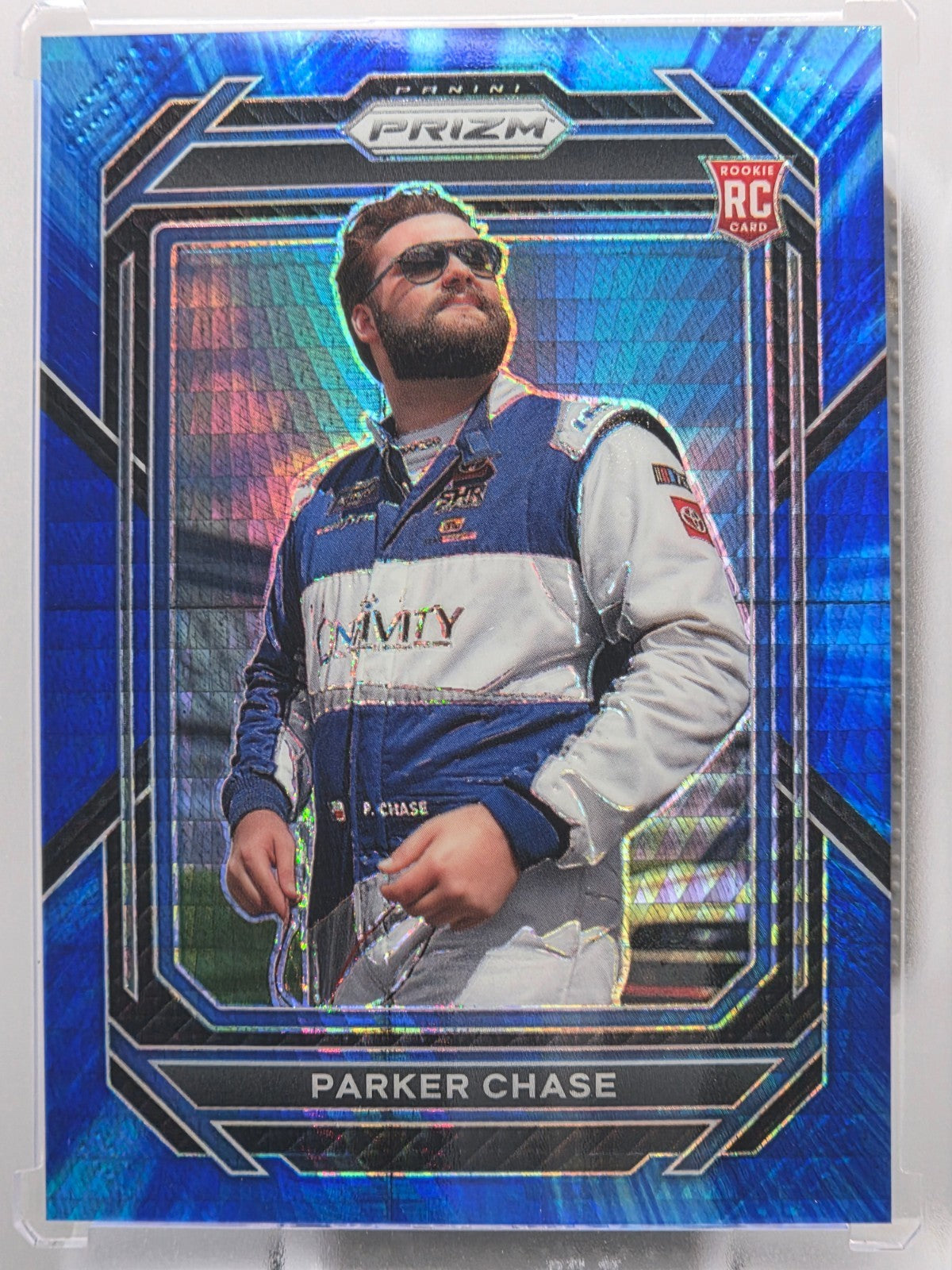 2023 Prizm Racing - Parker Chase (RC) - Blue & Carolina Blue Hyper Prizm - #51