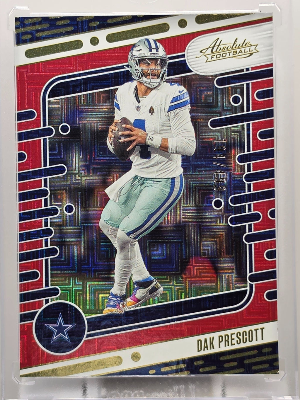 2024 Panini Absolute - Dak Prescott - Red Squares /499 - #26