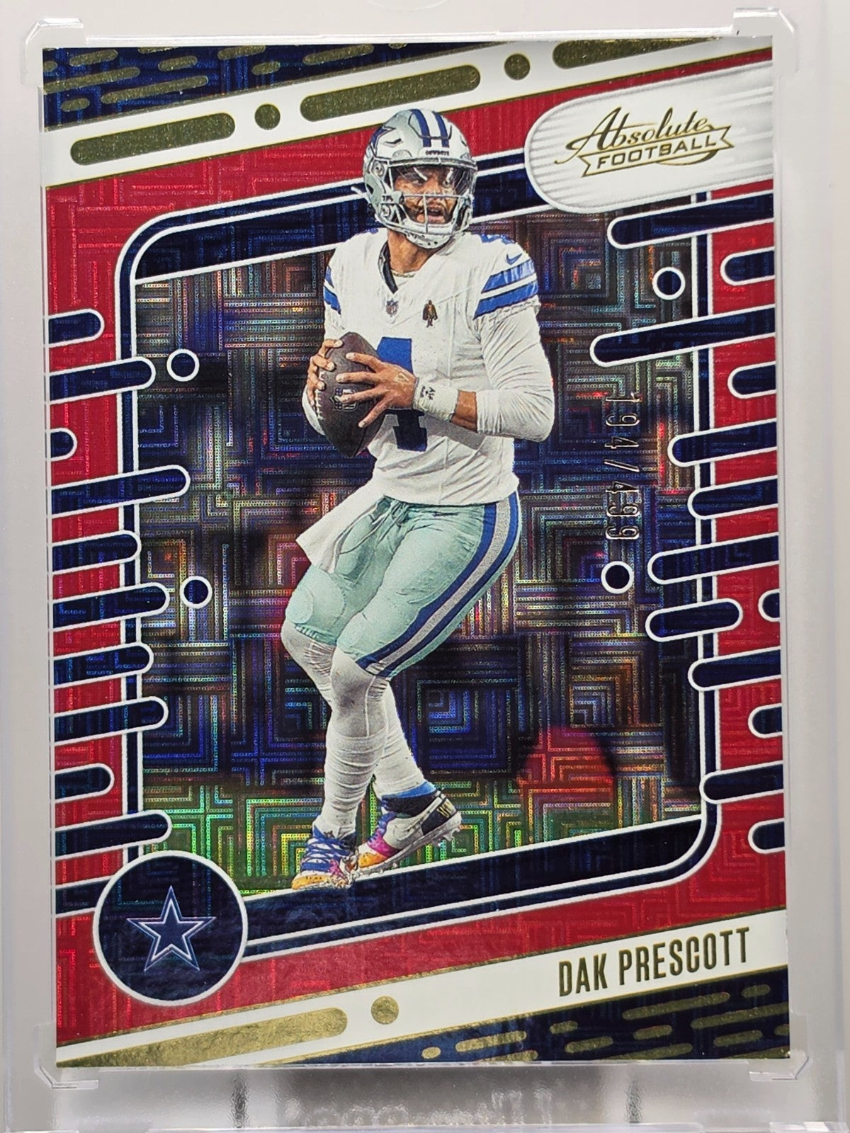2024 Panini Absolute - Dak Prescott - Red Squares /499 - #26