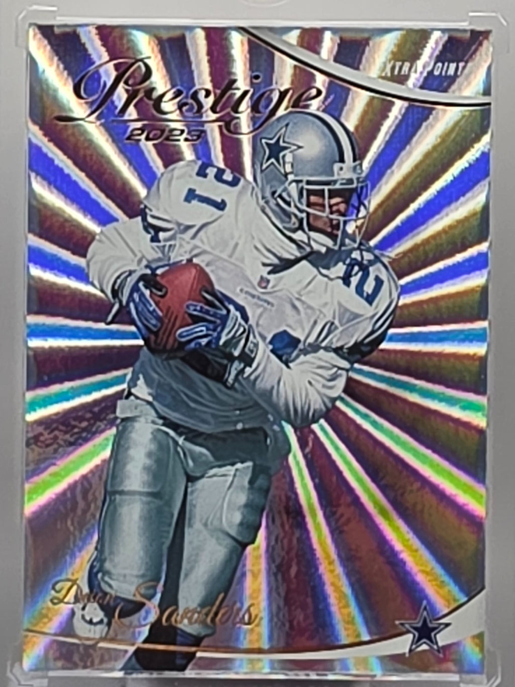 2023 Panini Prestige Football - Dieon Sanders - Sunburst SP - #80