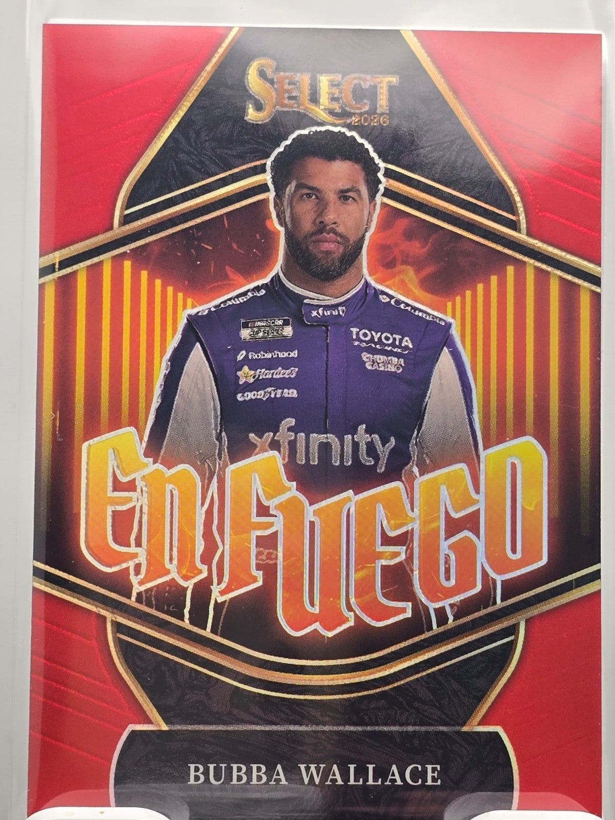 2026 Select Racing - #6 Bubba Wallace - En Fuego - Red /99
