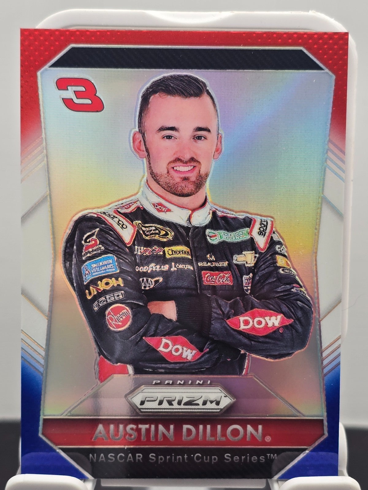 2016 Prizm Racing - #3 Austin Dillon - Red, White & Blue Prizm SP