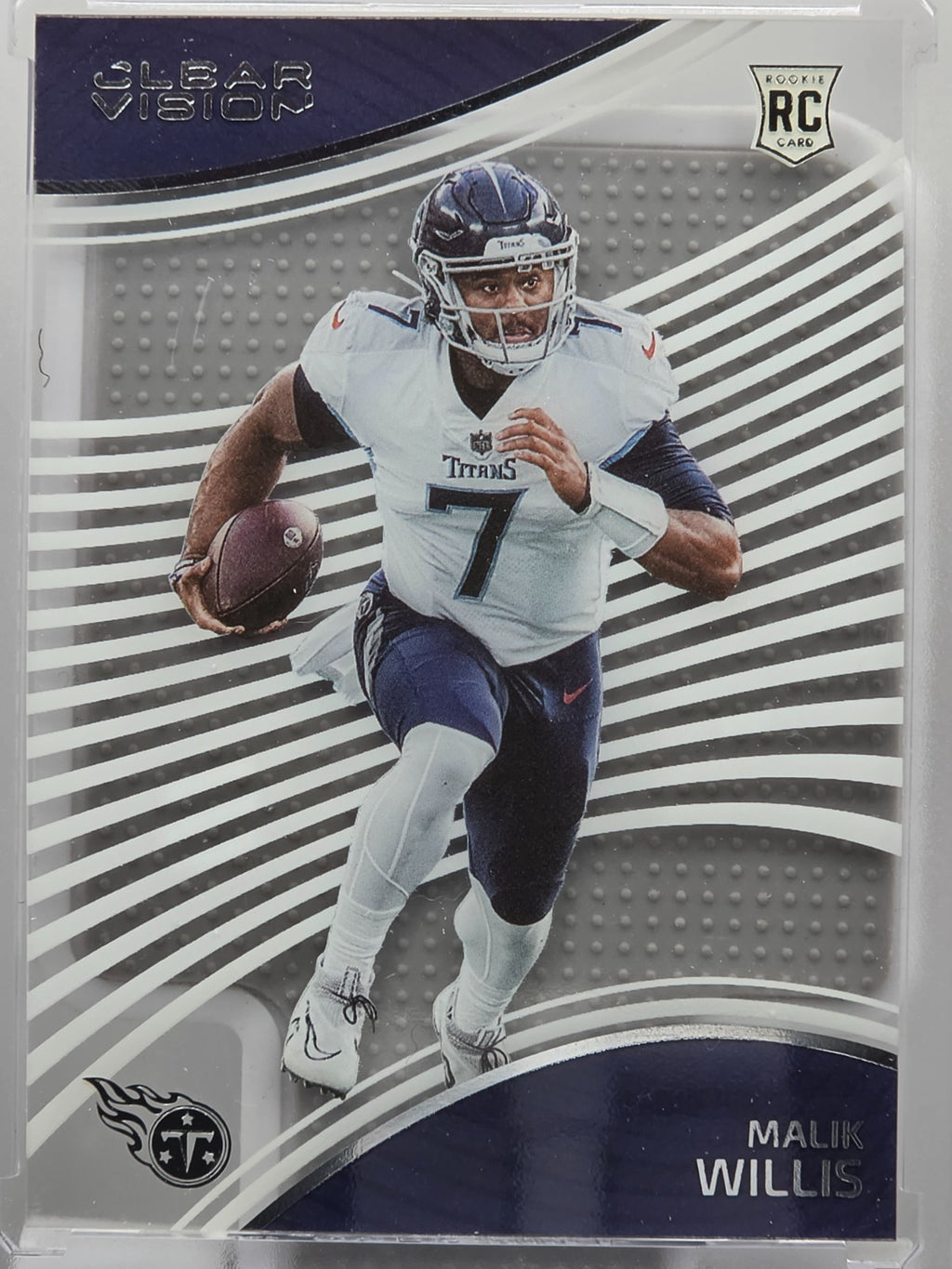 2022 Panini Chronicles - Malik Willis (RC) - Clear Vision Rookies - #CVR-9