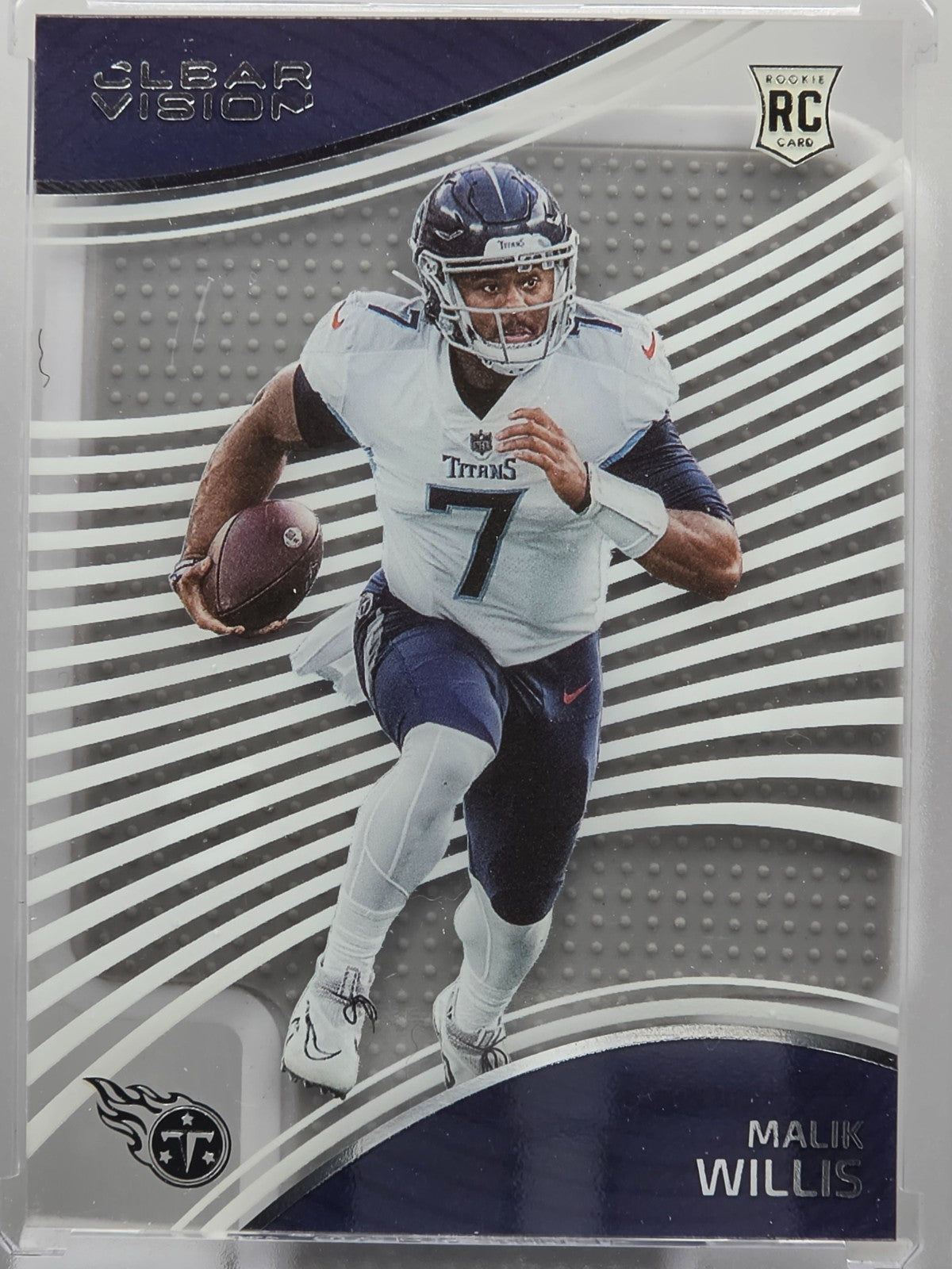 2022 Panini Chronicles - Malik Willis (RC) - Clear Vision Rookies - #CVR-9