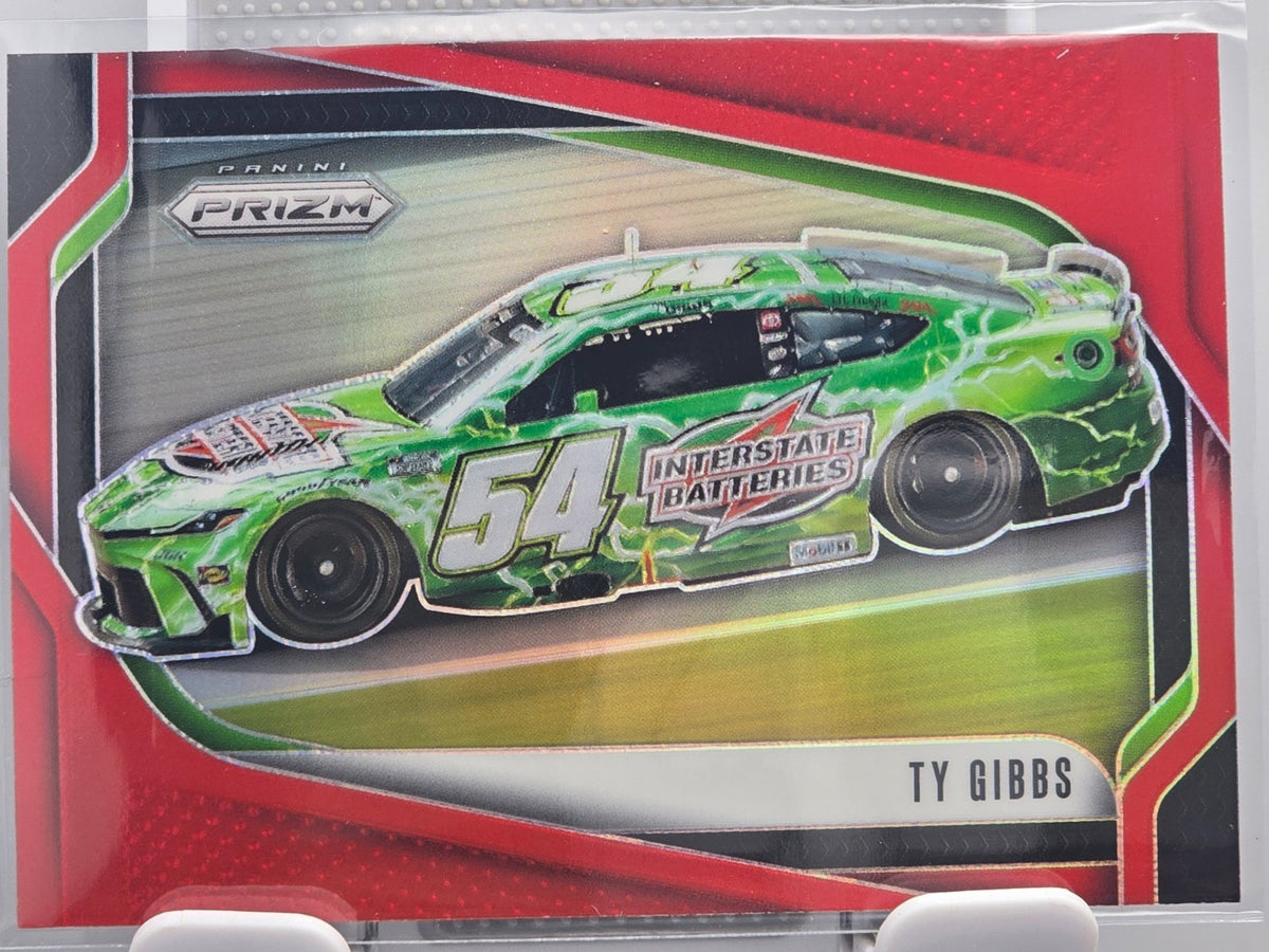 2025 Nascar Prizm Racing - #111 Ty Gibbs (Car) - Red Prizm /249