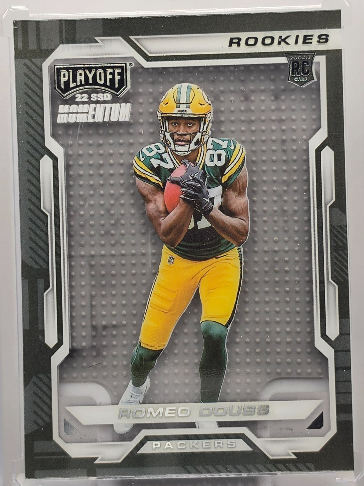 2022 Panini Chronicles - Romeo Doubs (RC) - Playoff Momentum - #PMR-31