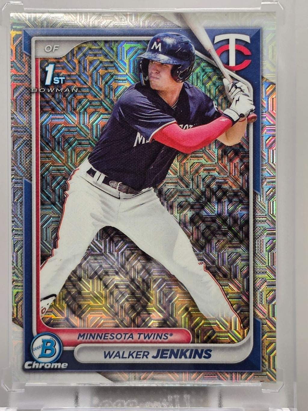 2024 Bowman Chrome - Walker Jenkins  - Mojo Refractor - #BCP-43