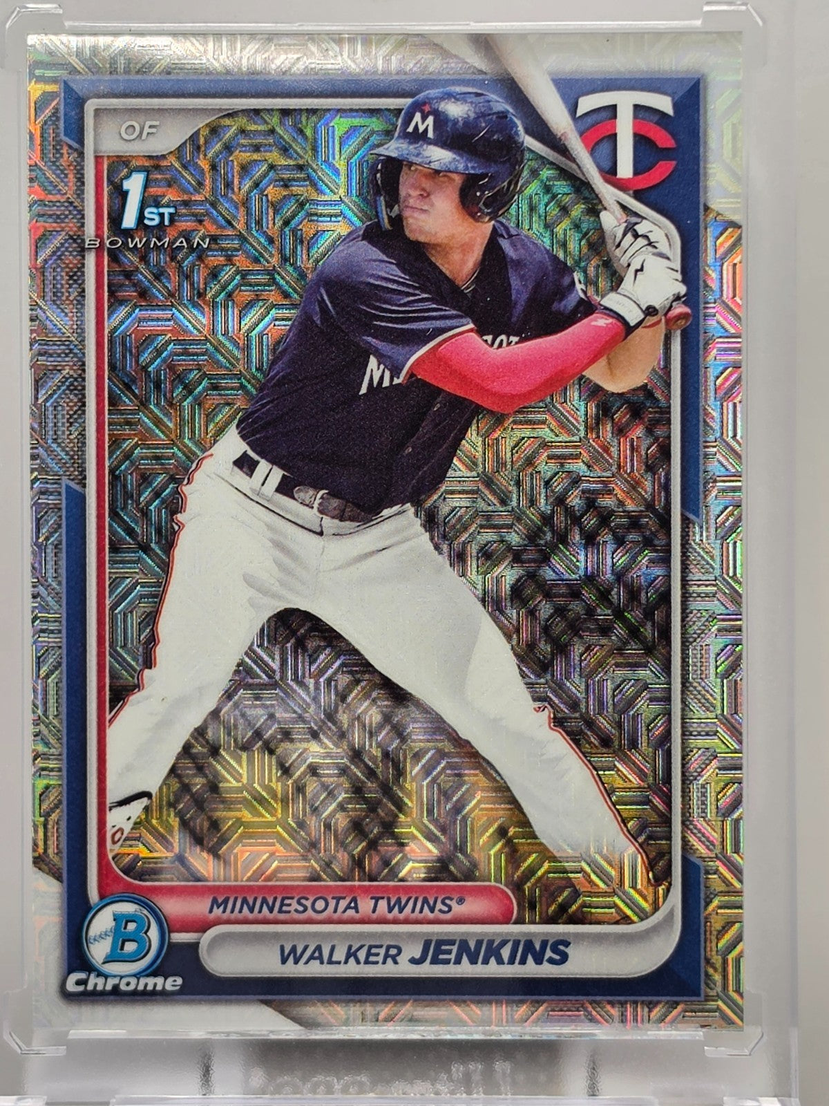 2024 Bowman Chrome - Walker Jenkins  - Mojo Refractor - #BCP-43