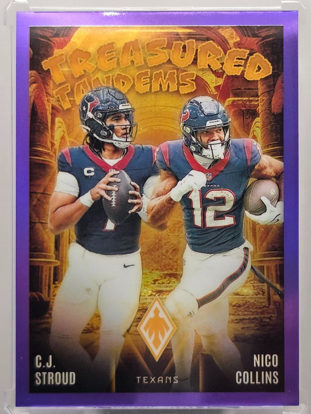 2024 Panini Phoenix - CJ Stroud & Nico Collins - Treasured Tandems - #TT-HOU
