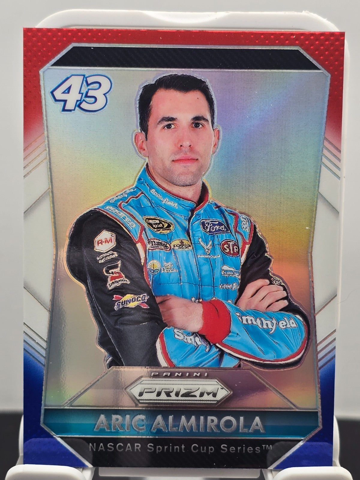 2016 Prizm Racing - #37 Aric Almirola - Red, White & Blue Prizm SP