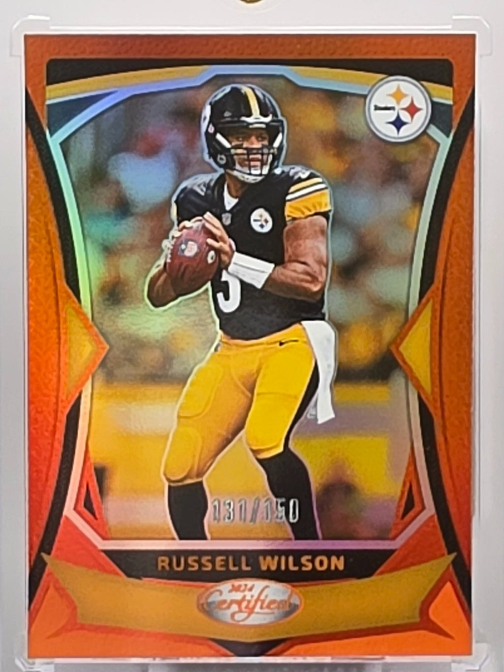 2024 Panini Certified - Russell Wilson - Orange /150 - #86 **Buy 3 Get 1**