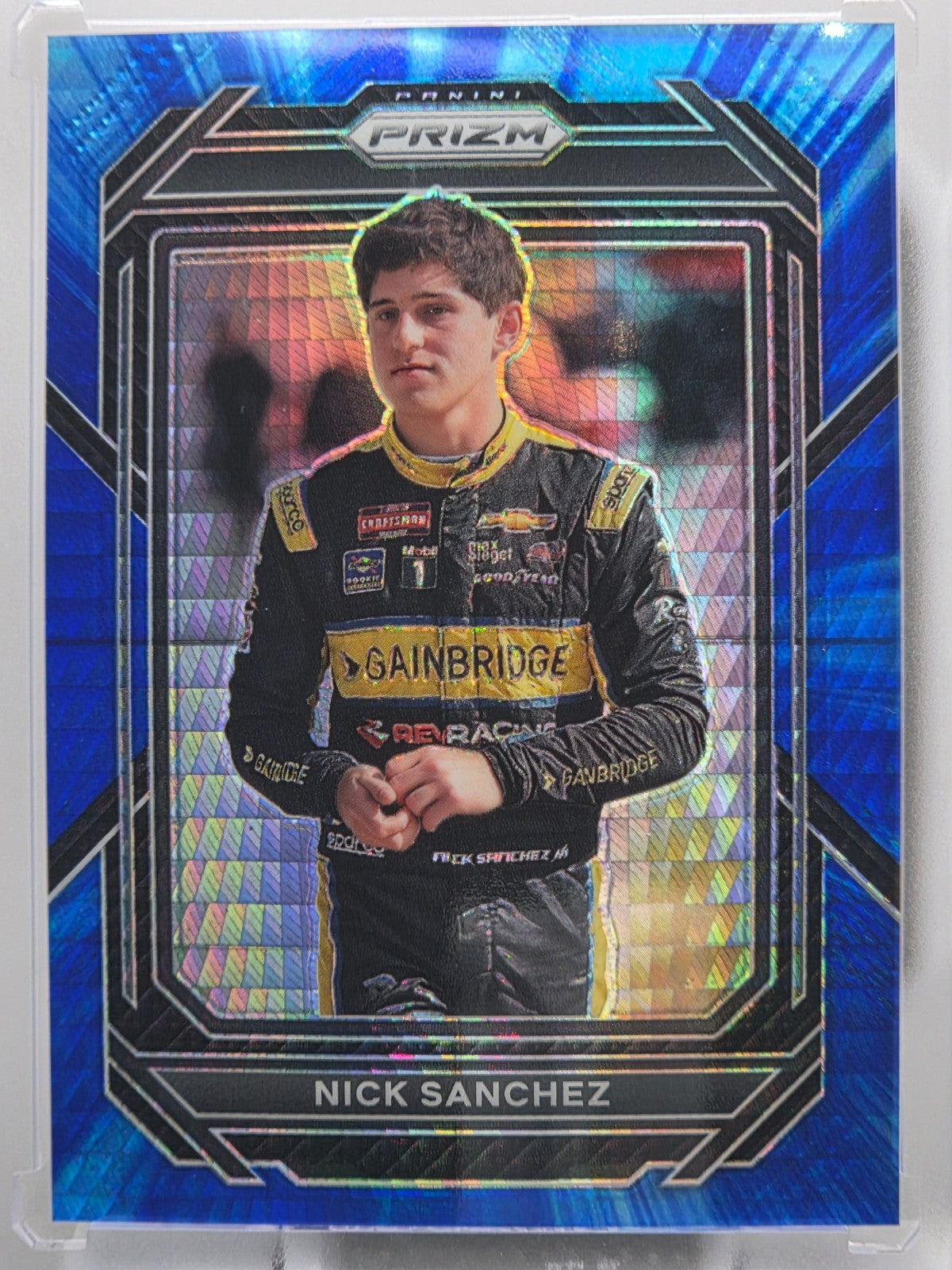 2023 Prizm Racing - Nick Sanchez - Blue & Carolina Blue Hyper Prizm - #26