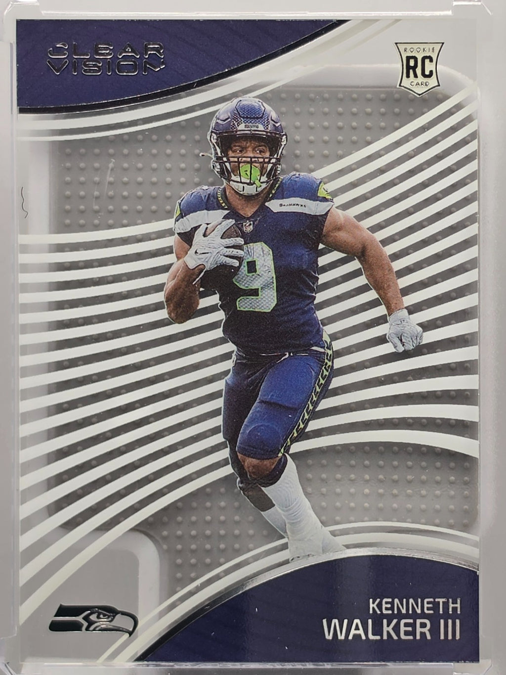2022 Panini Chronicles - Kenneth Walker III (RC) - Clear Vision Rookies - #CYR-4