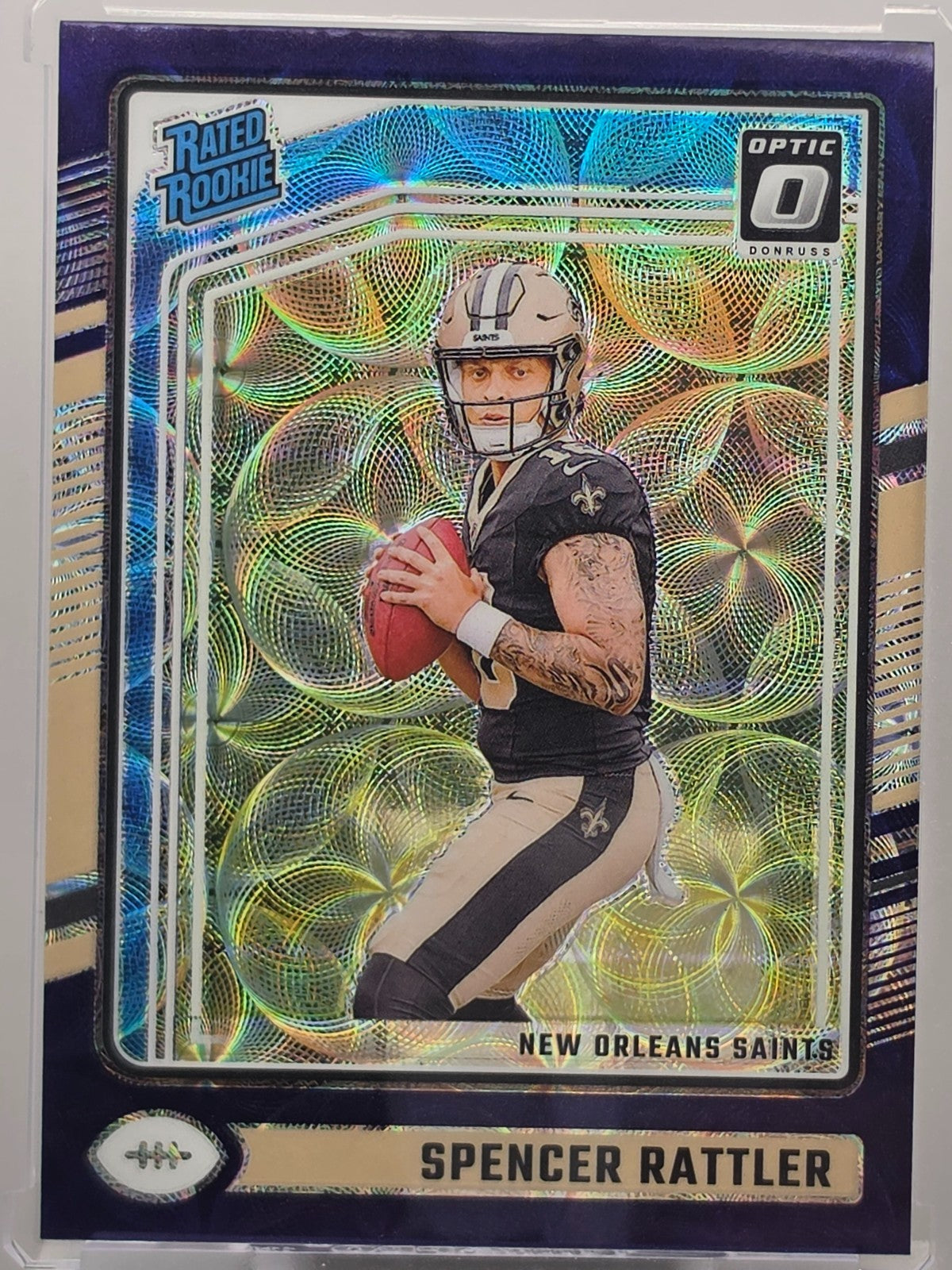 2024 Panini Donruss Optic - Spencer Rattler (RC) - Purple Scope - #289