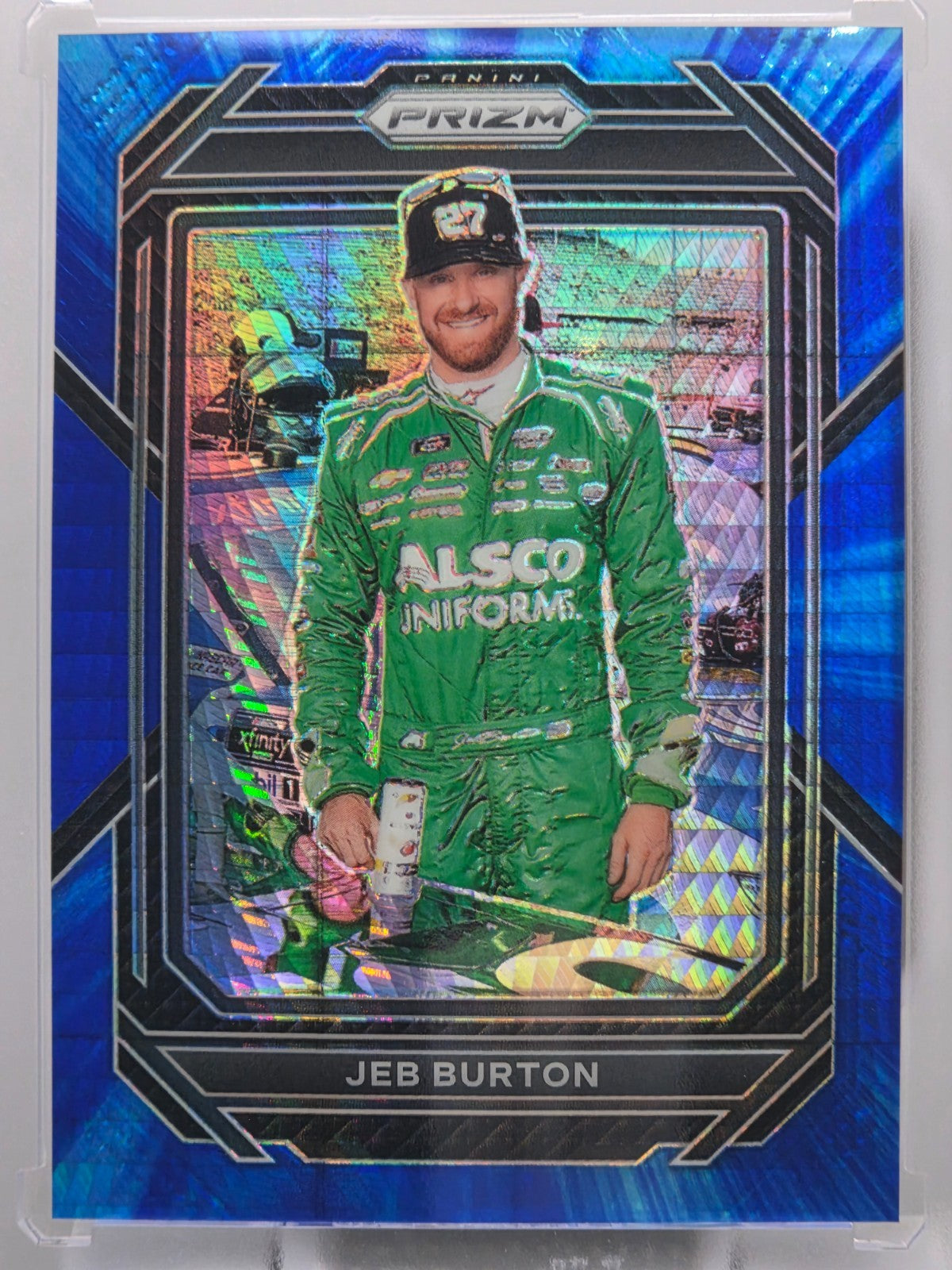 2023 Prizm Racing - Jeb Burton - Blue & Carolina Blue Hyper Prizm - #81