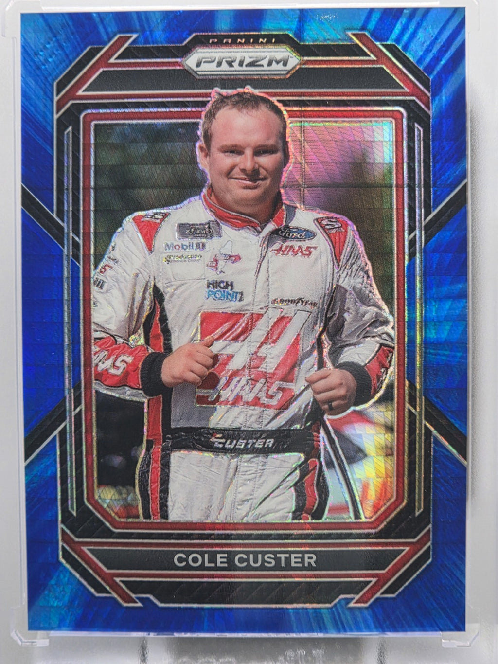 2023 Prizm Racing - Cole Custer - Blue & Carolina Blue Hyper Prizm - #70