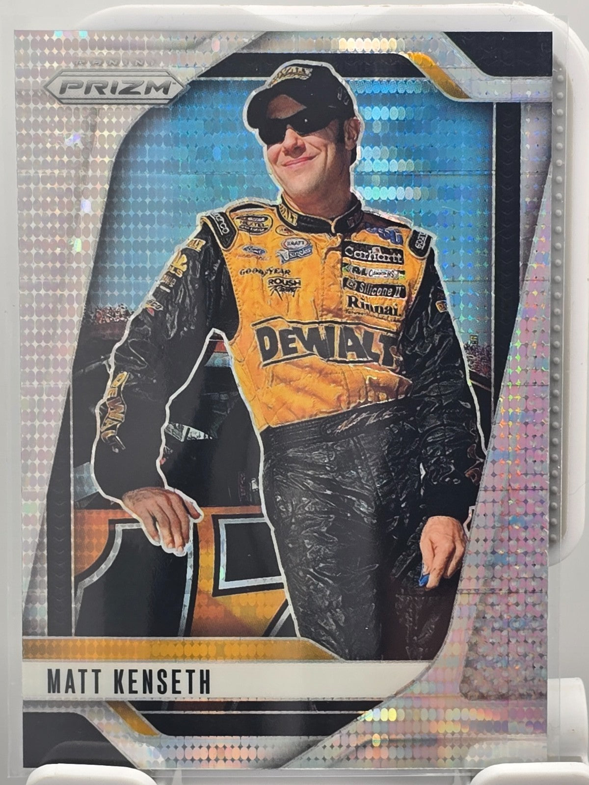 2025 Panini Prizm NASCAR Racing - #38 Matt Kenseth - Flash Prizm /299