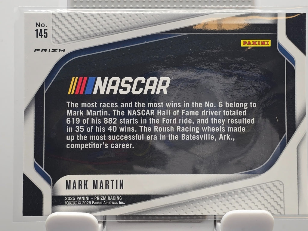 2025 Prizm Racing - #145 Mark Martin - Holo/Silver Prizm
