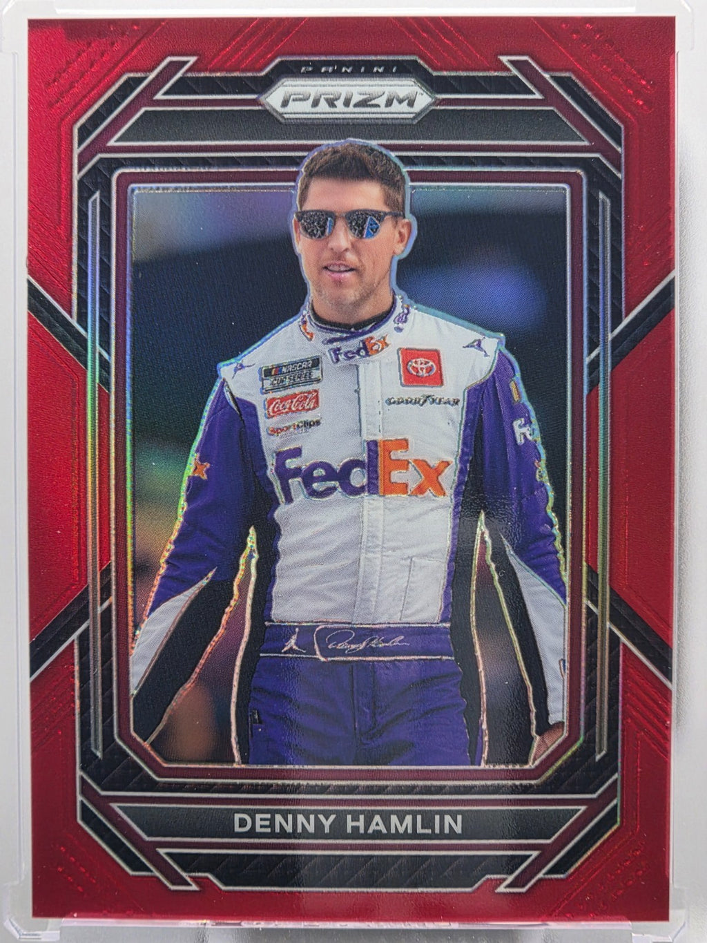2023 Prizm Racing - Denny Hamlin - Red Prizm - #40 - Buy 3 Get 1 Free!