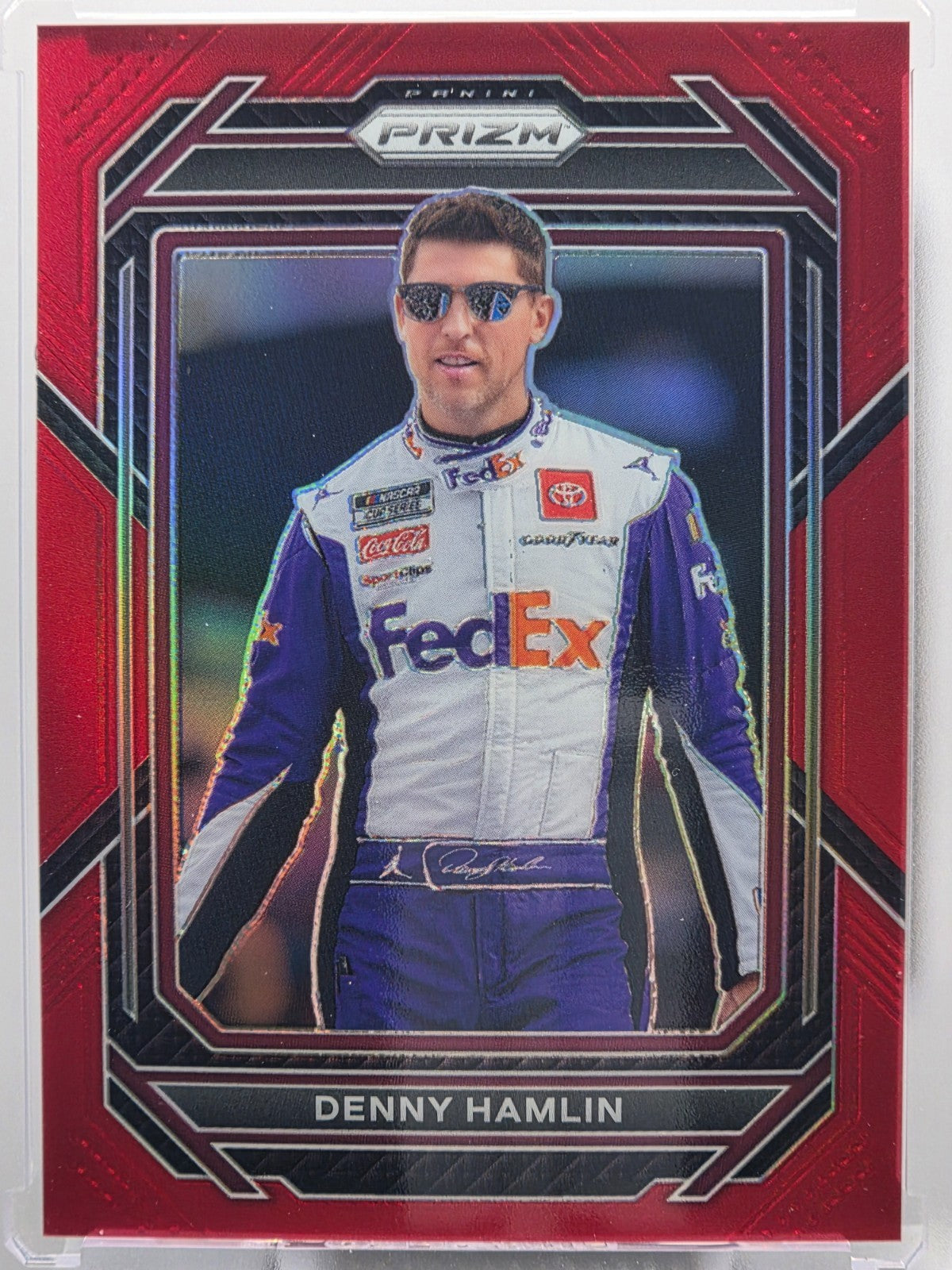 2023 Prizm Racing - Denny Hamlin - Red Prizm - #40 - Buy 3 Get 1 Free!