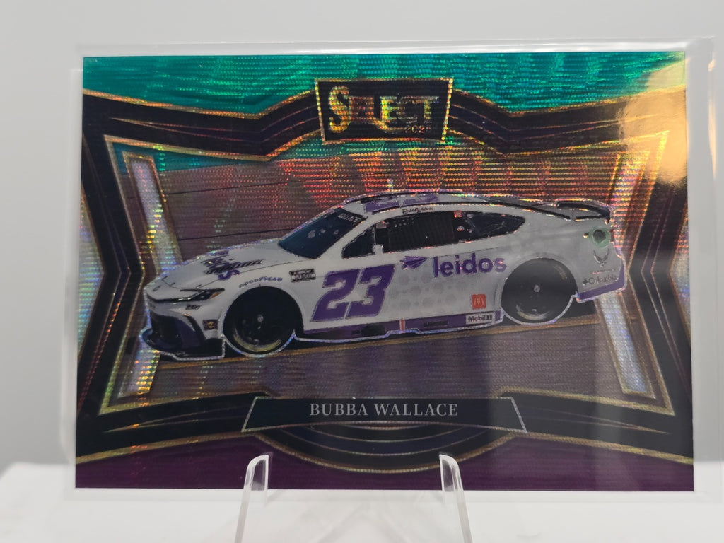 2025 Panini Select NASCAR - #166 Bubba Wallace - Pitroad Tri-Color Prizm