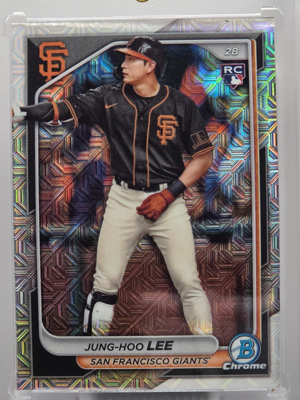 2024 Bowman Chrome - Jung-Hoo Lee (RC) - Mojo Refractor - #69