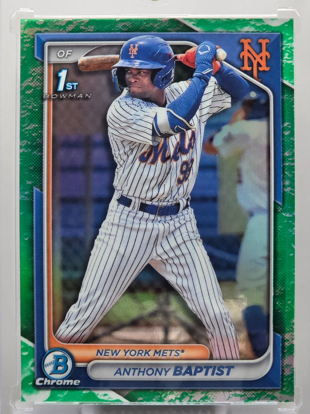 2024 Bowman - Anthony Baptist - Lunar Glow Refractor SP - #BCP-141