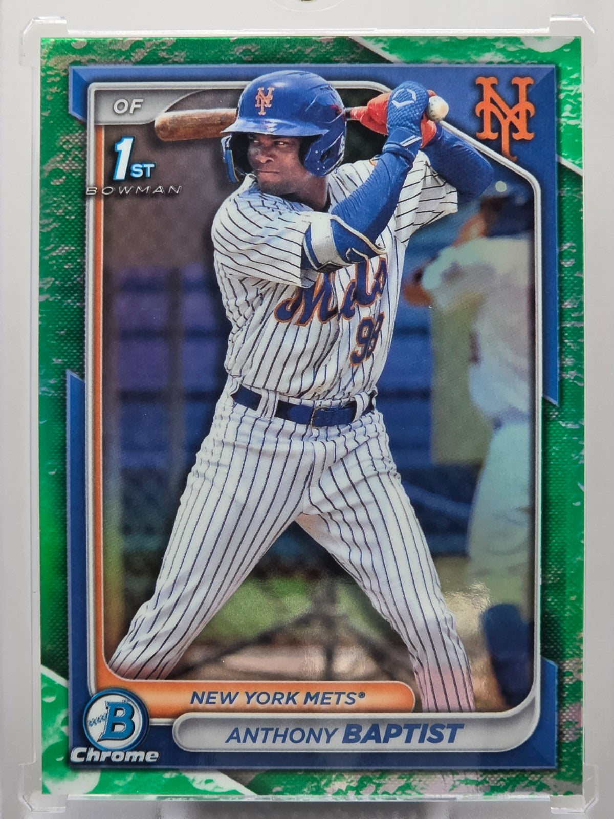 2024 Bowman - Anthony Baptist - Lunar Glow Refractor SP - #BCP-141