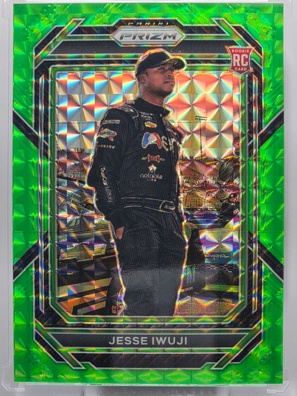 2023 Prizm Racing - Jesse Iwuji (RC) - Reactive Green /249 - #28
