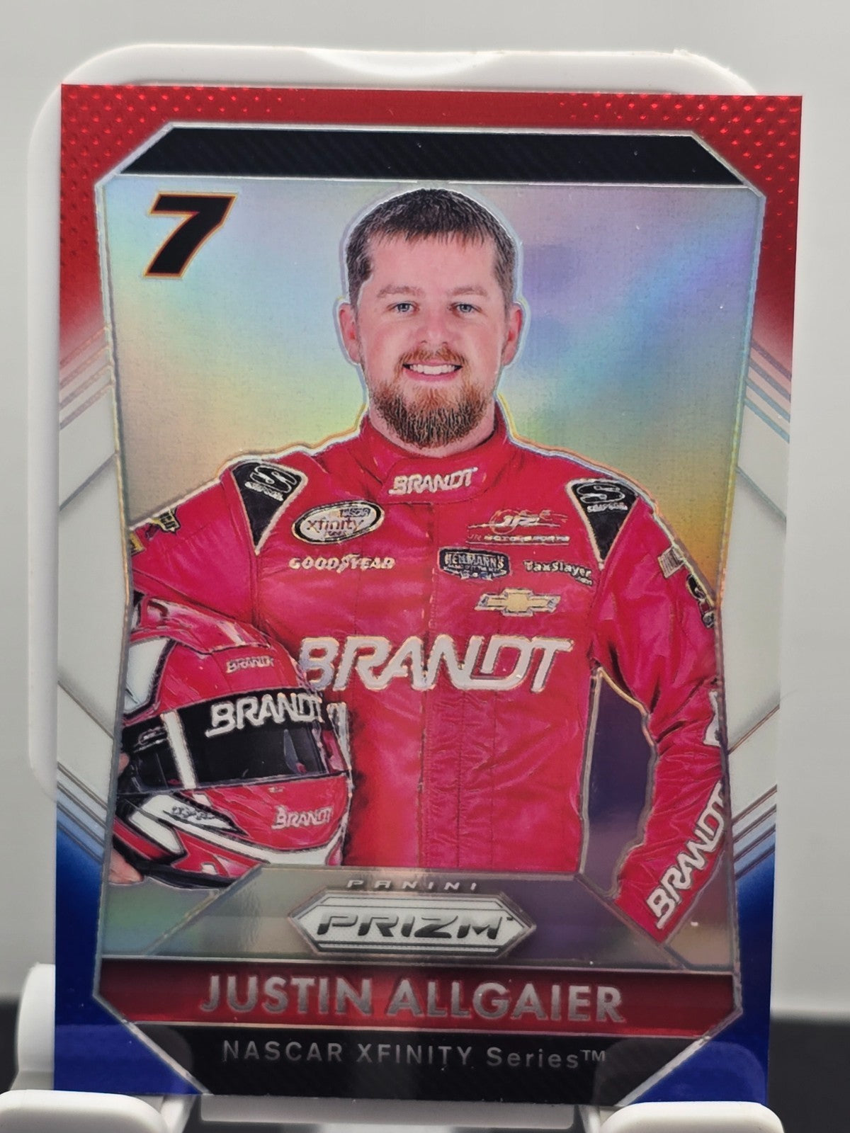2016 Prizm Racing - #28 Justin Allgaier - Red, White & Blue Prizm SP