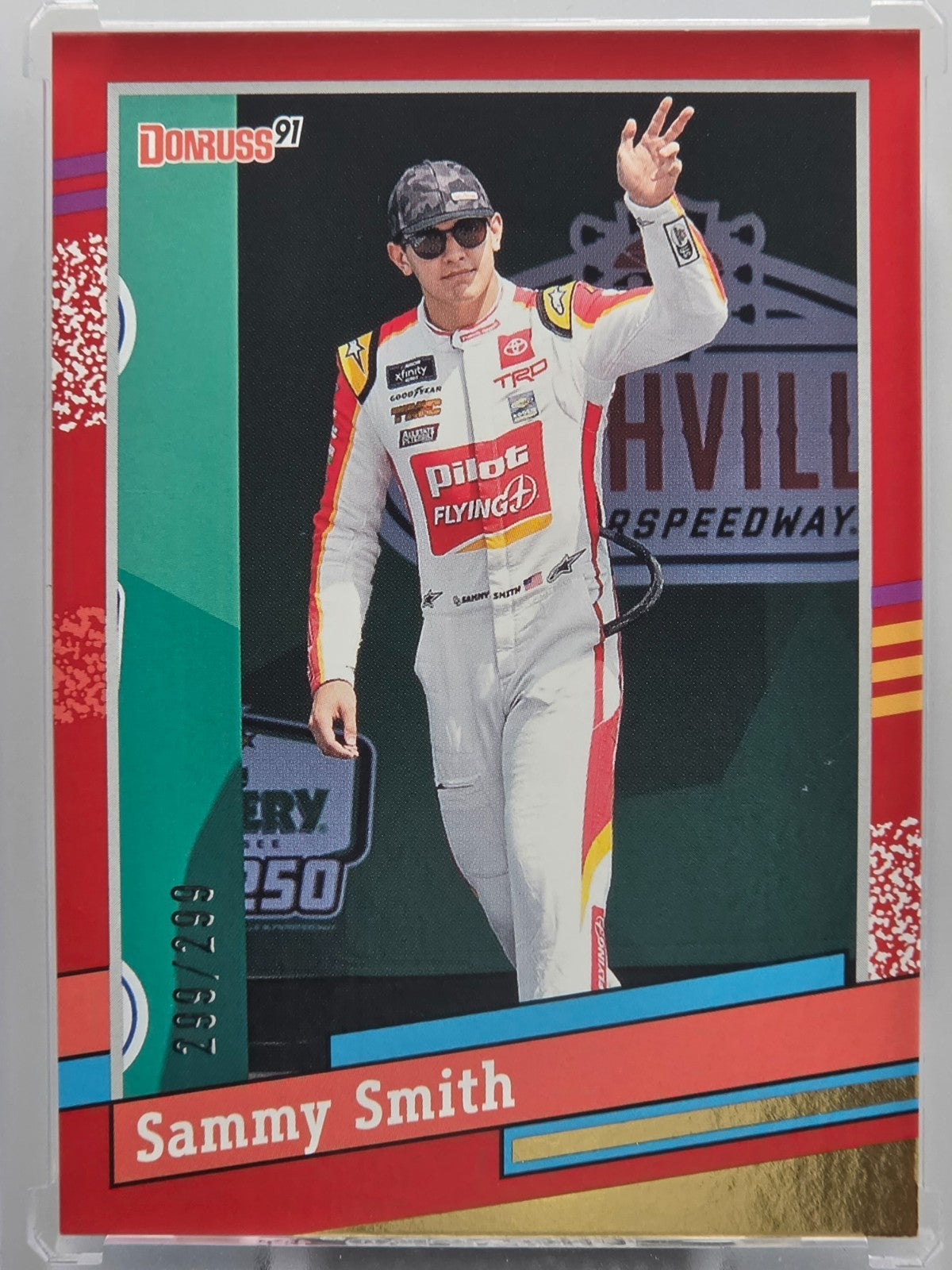 2024 Panini Donruss - Sammy Smith - Throwback Red /299 - #153 - Buy 3 Get 1