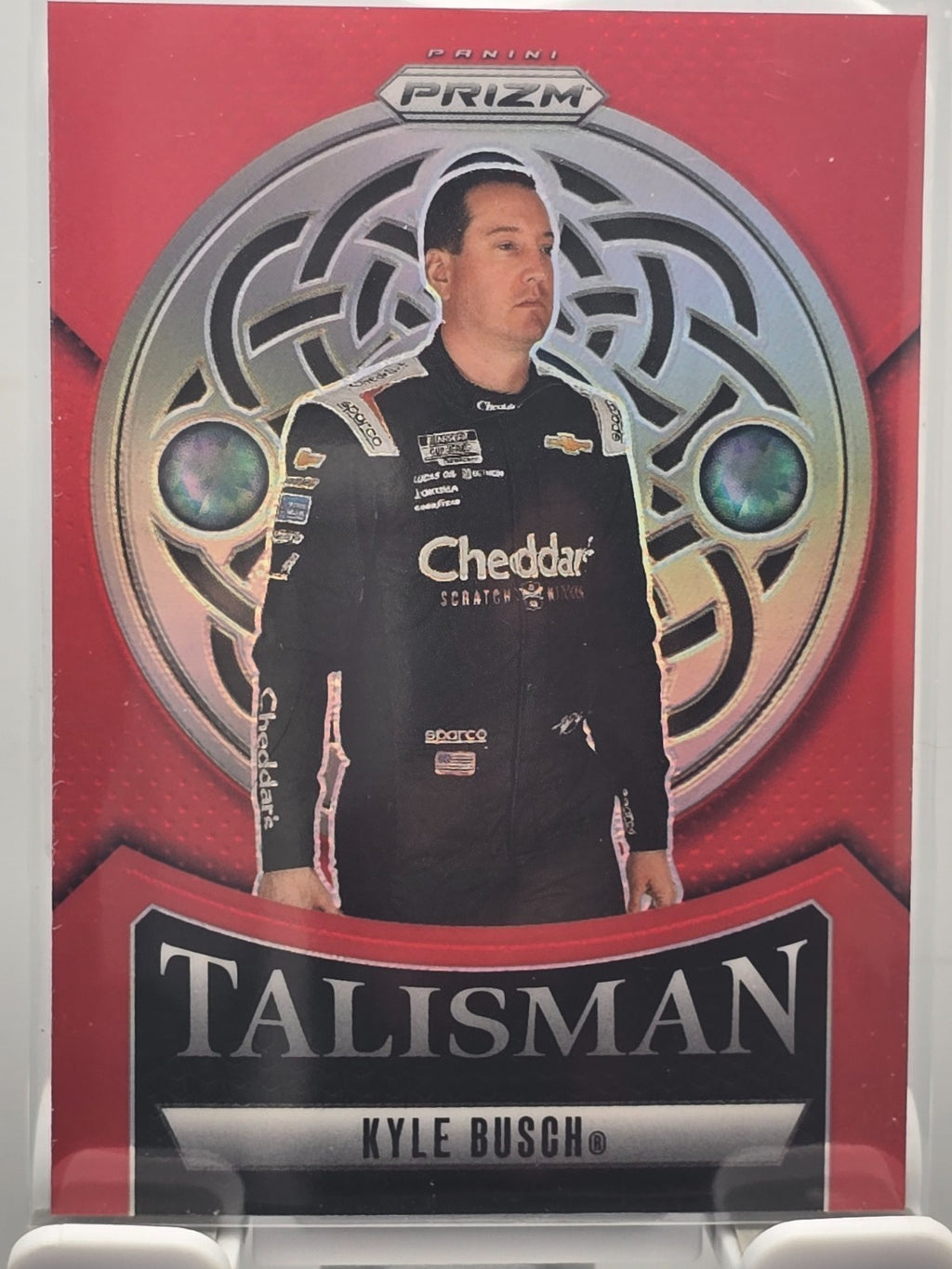 2025 Prizm Nascar Racing - #7 Kyle Busch - Talisman Red /99