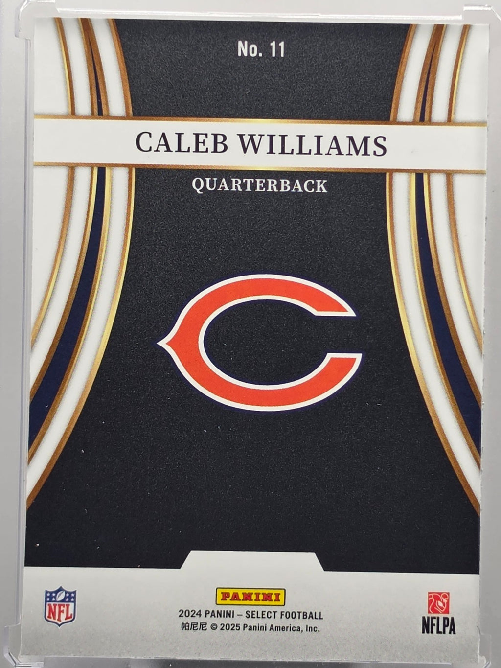 2024 Panini Select - Caleb Williams (RC) - Turbocharged Base - #11