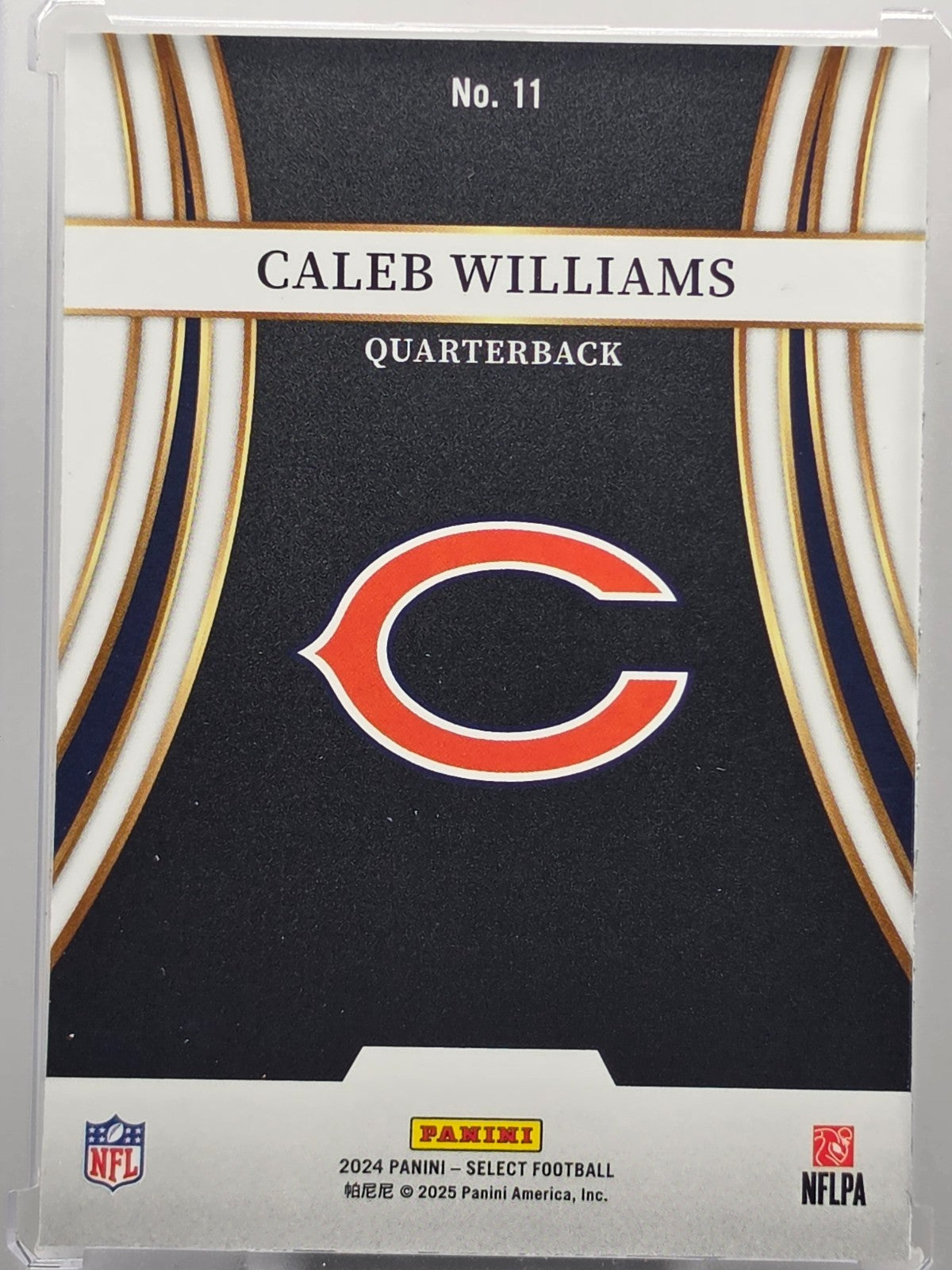 2024 Panini Select - Caleb Williams (RC) - Turbocharged Base - #11
