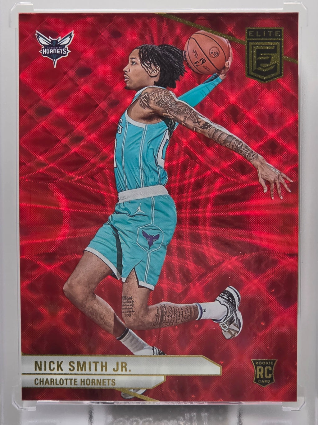2023-24 Donruss Elite - Nick Smith Jr. (RC) - Red  - #228