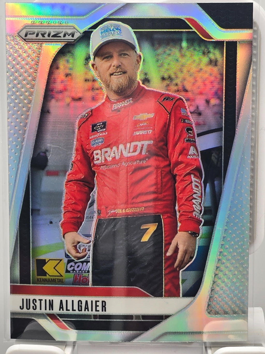 2025 Prizm Nascar Racing - #59 Justin Allgaier - Holo / Silver Prizm