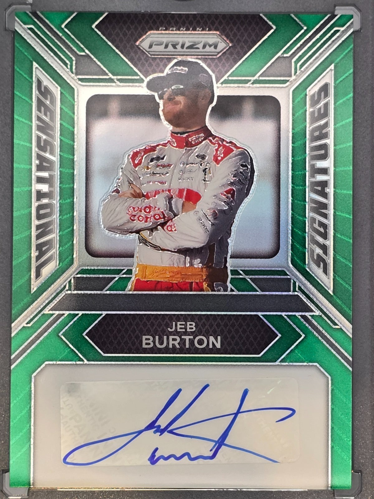 2024 Panini Prizm - Jeb Burton - Sensational Autograph - #SS-JBN