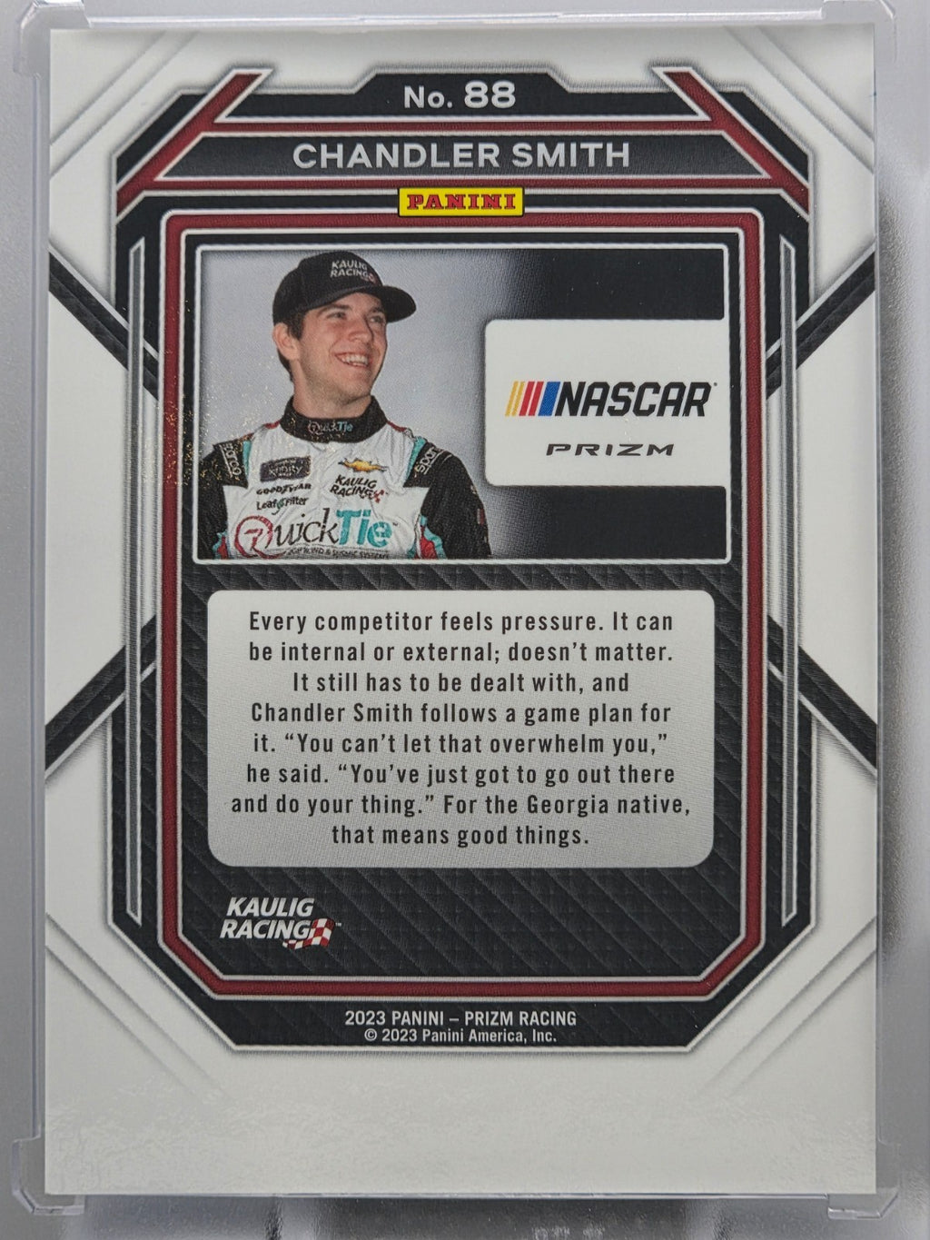 2023 Prizm Racing - Chandler Smith - Blue & Carolina Blue Hyper Prizm - #88
